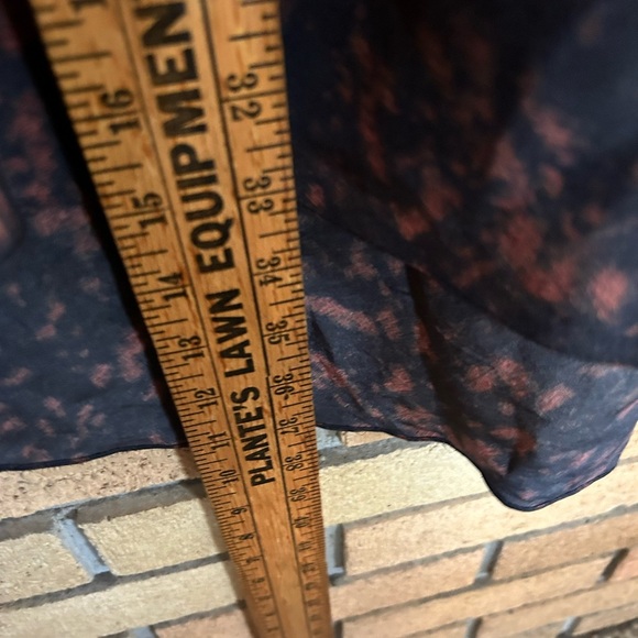 3.1 Phillip Lim Black & Orange/Brown Sleeveless 100% Silk Shift Dress Size 6 - Picture 5 of 6